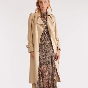 Veronica Beard Eloisa Dickey Trench Size 6